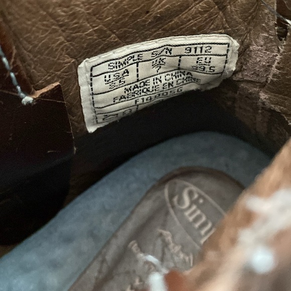 Vintage Simple “Pedbed” Western Slip-On Booties. Size 8.5. - Picture 9 of 10